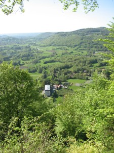 Maison de Retraite de Barbazan depuis le chemin de Gés