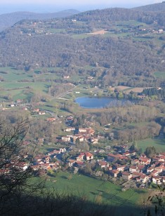 point de vue panoramique sur la vallée de la Barousse