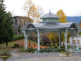 Kiosque du parc thermal